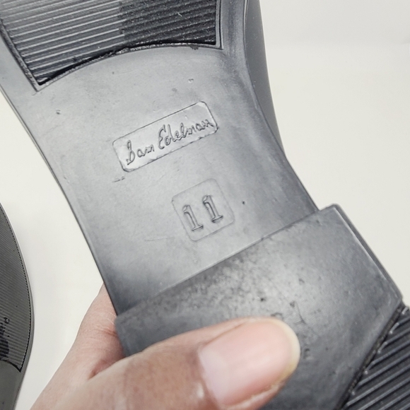 Sam Edelman | Women's Classic Black Tinsley Rain Booties (US Size 11M) - Picture 5 of 12